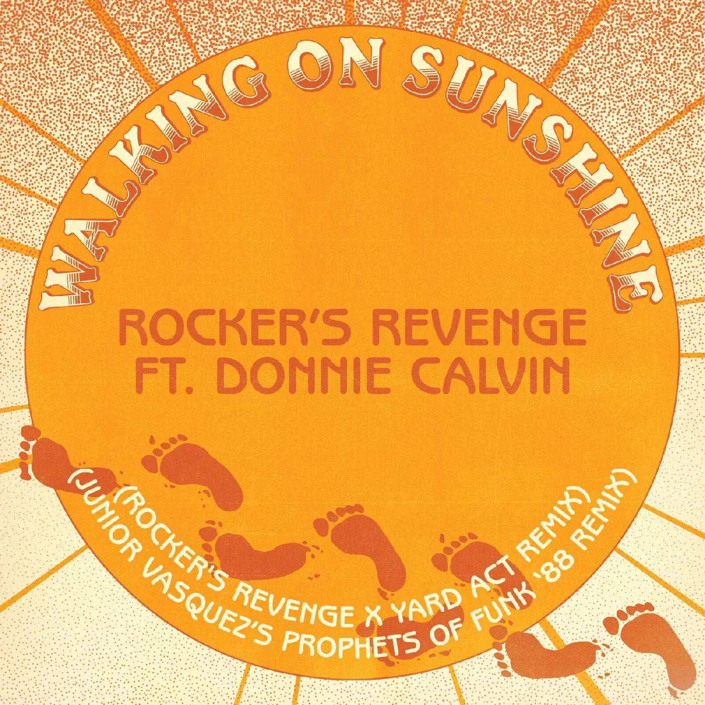 Rocker's Revenge Feat. Donnie Calvin - Walking On Sunshine (Remixes) (12-Inch Vinyl) - Joco Records