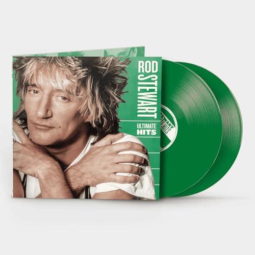 Rod Stewart - Ultimate Hits (Limited Edition, Opaque Evergreen Vinyl) (2 LP) - Joco Records