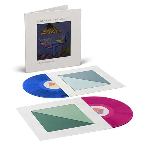 Roger Eno/Brian Eno - Mixing Colours (Limited Edition, Magenta& Blue Vinyl) (2 LP) - Joco Records