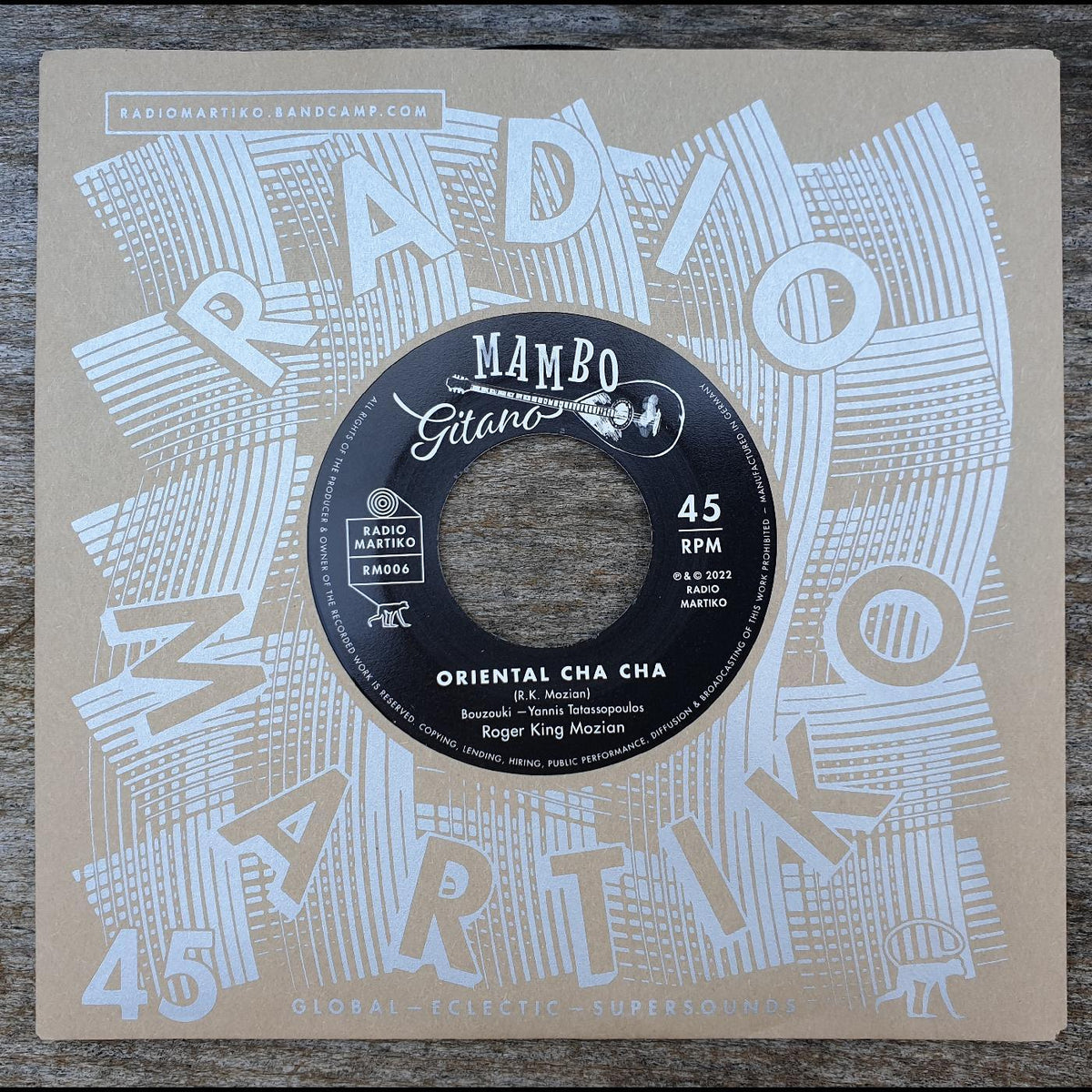 Roger King Mozian - Oriental Cha Cha / Sirocco (7-Inch Vinyl) - Joco Records