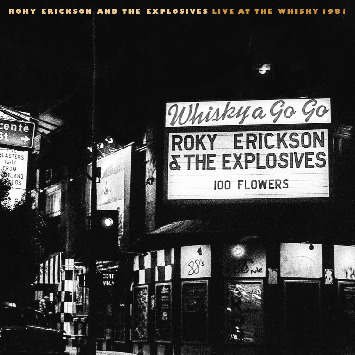 Roky and The Explosives Erickson - Live At The Whisky 1981 (Neon Green Semi-Transparent Vinyl) - Joco Records
