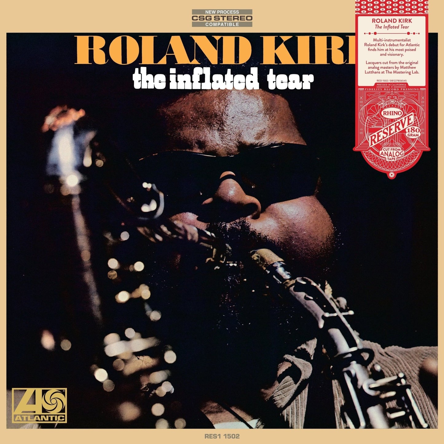 Roland Kirk - The Inflated Tear (Limited Edition, 180 Gram Vinyl, Audiophile, Brick & Mortar Exclusive) - Joco Records