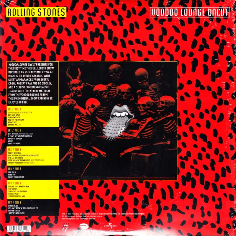 The Rolling Stones - Voodoo Lounge Uncut (Remastered) (3 LP)