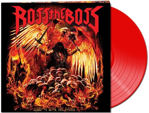 Ross the Boss - Legacy Of Blood, Fire & Steel (Color Vinyl, Red, 180 Gram Vinyl, Limited Edition, Anniversary Edition) - Joco Records