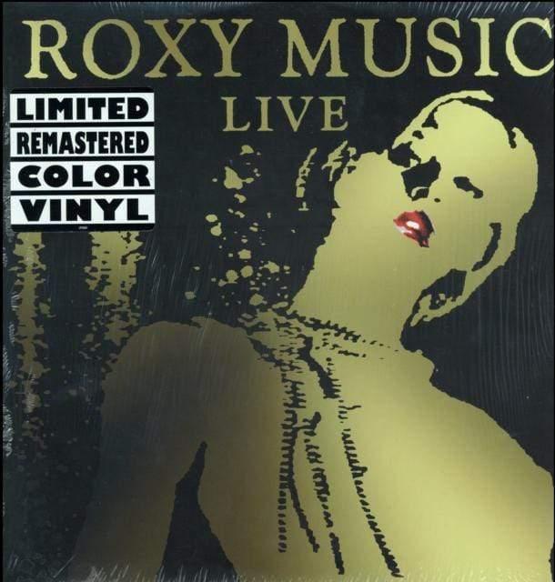 Roxy Music - Live (Limited Edition, Remastered, Gold Vinyl) (3 LP) - Joco Records