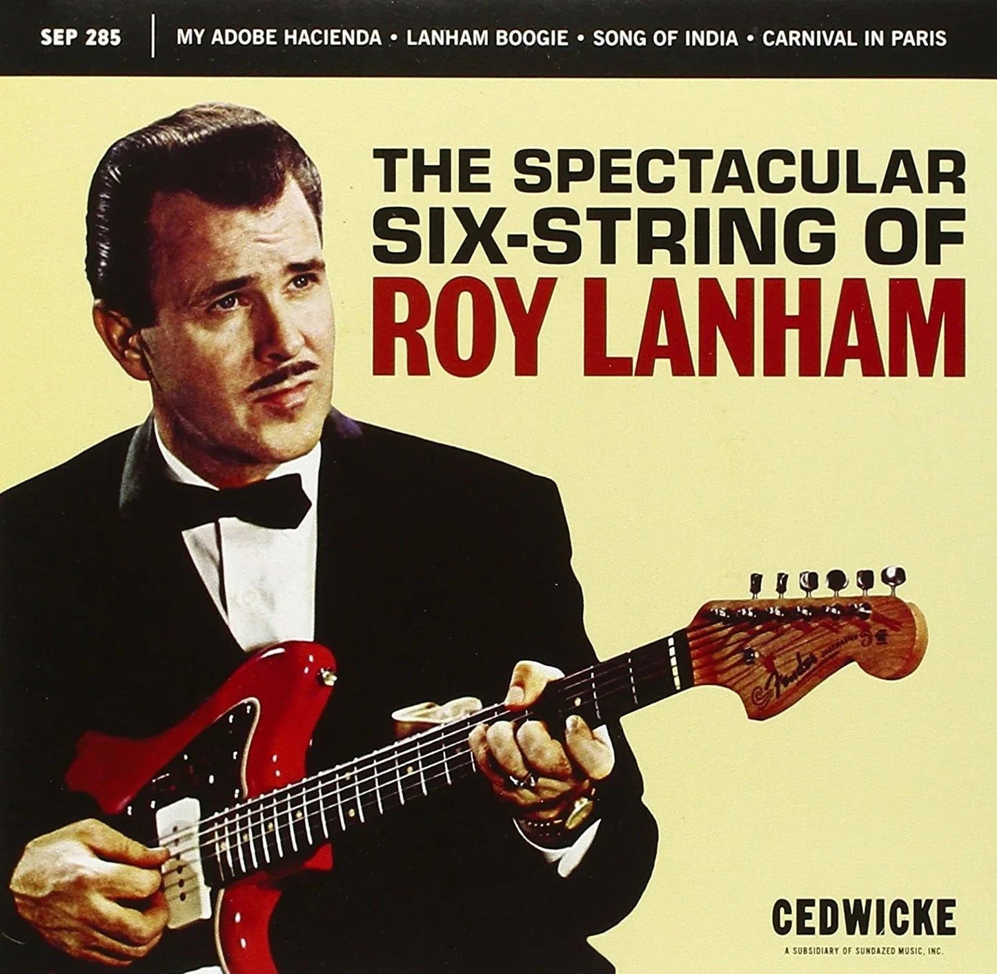 Roy Lanham - Adobe Hacienda / Lanham Boogie + 2 (Red Vinyl) (7-Inch Single) - Joco Records