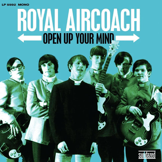Royal Aircoach - Open Up Your Mind (Sky Blue Vinyl) (LP) - Joco Records
