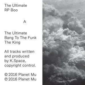 Rp Boo - The Ultimate (12-Inch Vinyl EP) - Joco Records