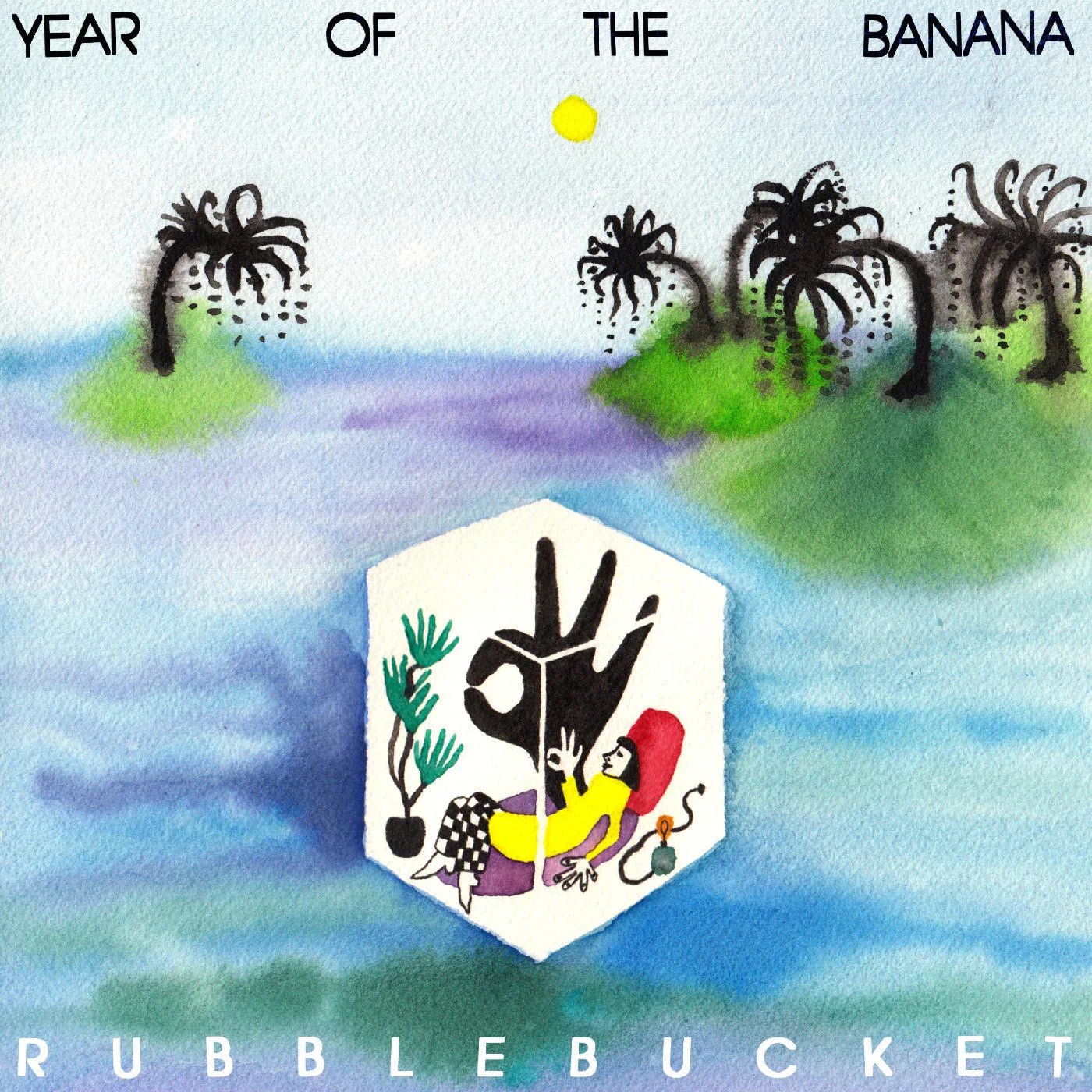 Rubblebucket - Year Of The Banana (Indie Exclusive, Yellow & Brown Splatter Vinyl) - Joco Records