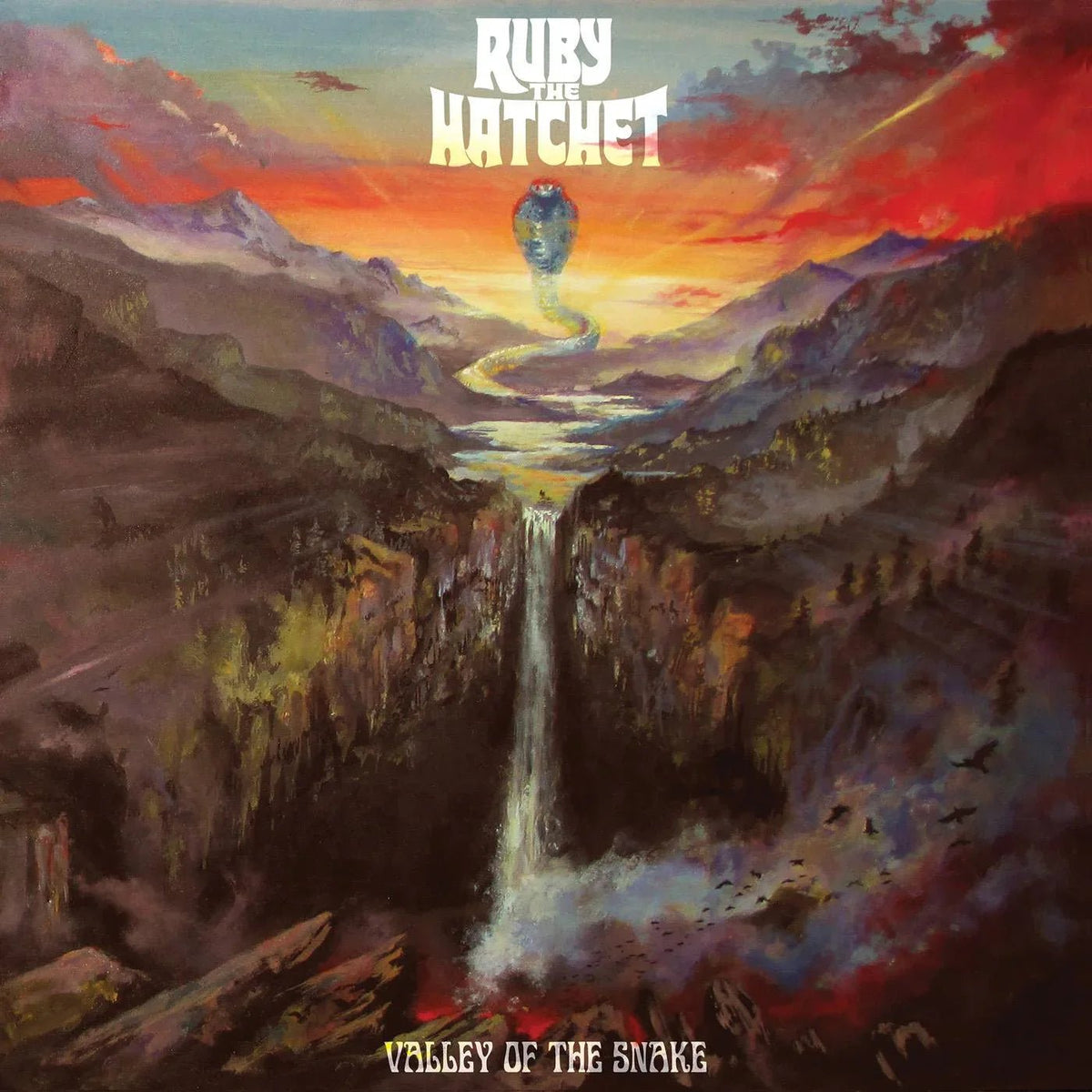 Ruby The Hatchet - Valley Of The Snake (Marbled Orange Vinyl) (LP) - Joco Records