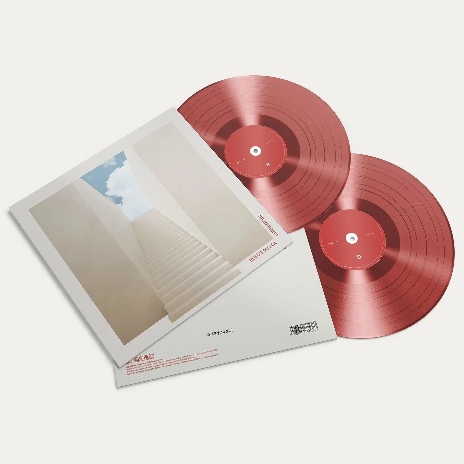 Rufus Du Sol - Surrender 2 LP (Red Vinyl) (2 LP) - Joco Records