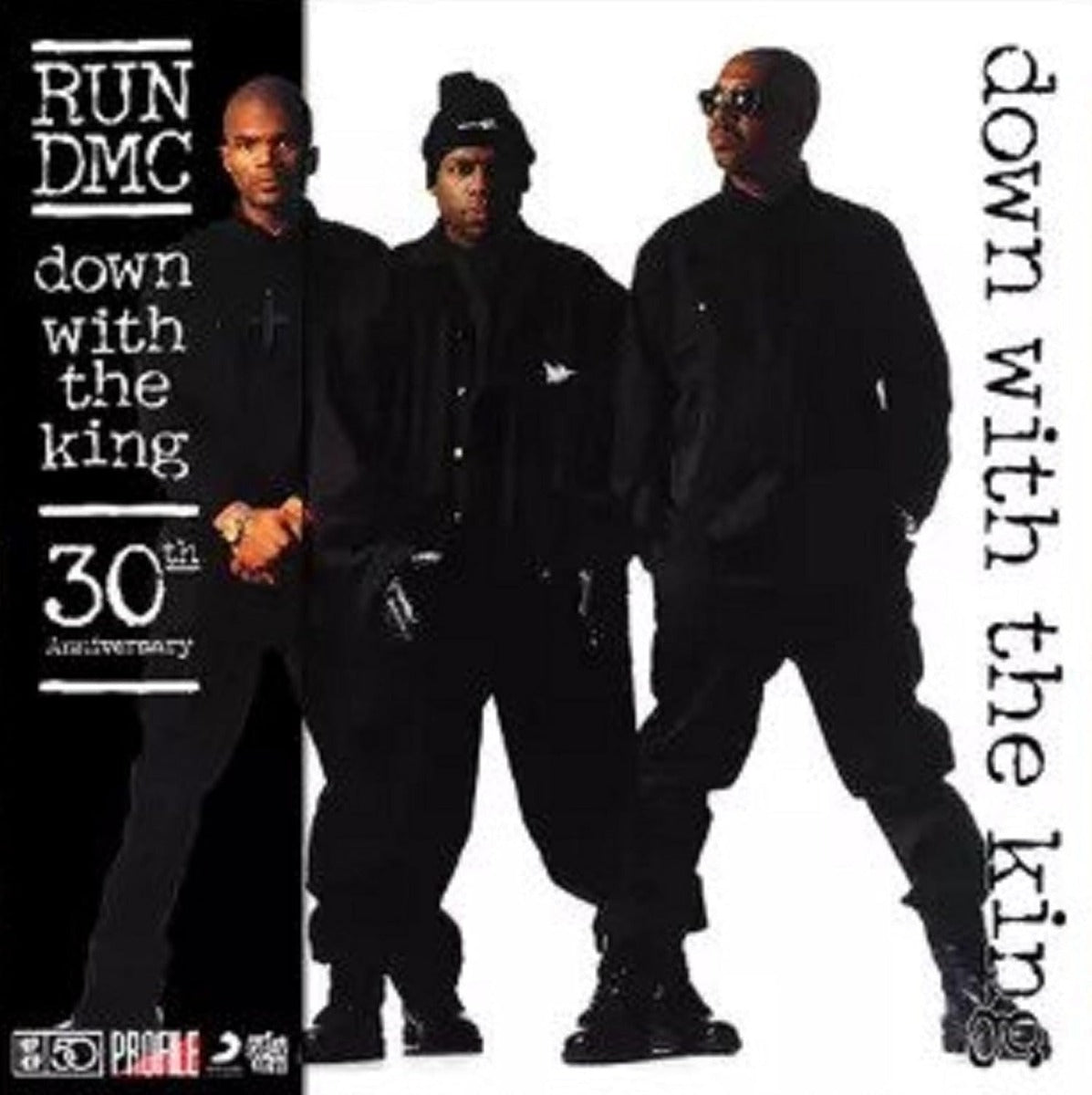 RUN-DMC - Down With The King: 30th Anniversary Edition (Color Vinyl, Red, White, Limited Edition) (2 LP) - Joco Records