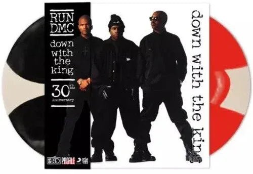 RUN-DMC - Down With The King: 30th Anniversary Edition (Red Vinyl, White Vinyl, Limited Edition) (2 LP) - Joco Records