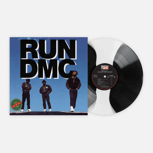Run Dmc - Tougher Than Leather (Limited Edition, Black & White Stripe Vinyl) (LP) - Joco Records