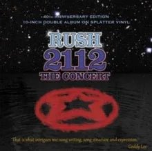 Rush - 2112: The Concert (40th Anniversary Edition, 10" Vinyl, Import) (2 LP) - Joco Records
