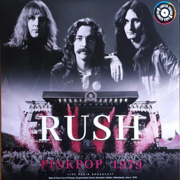 Rush - Pinkpop 1979 (Limited Edition Import, Pink Vinyl) (LP) - Joco Records