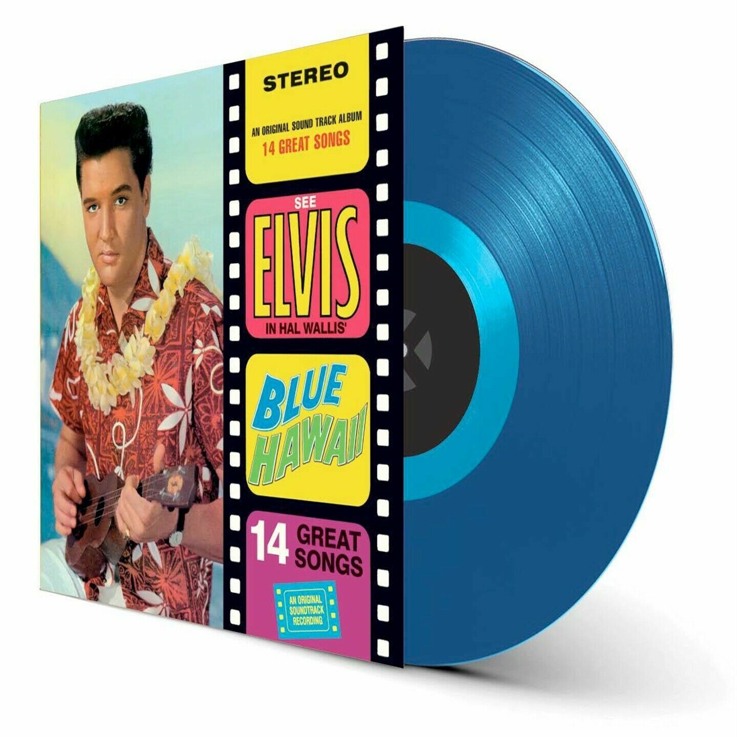 Elvis Presley - Blue Hawaii (Limited Edition, Turquoise Vinyl) (LP) - Joco Records