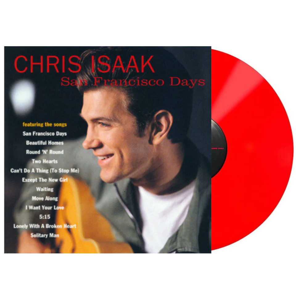 Chris Isaak - San Francisco Days (Indie Exclusive, RSD Essential, Red Vinyl) (LP) - Joco Records