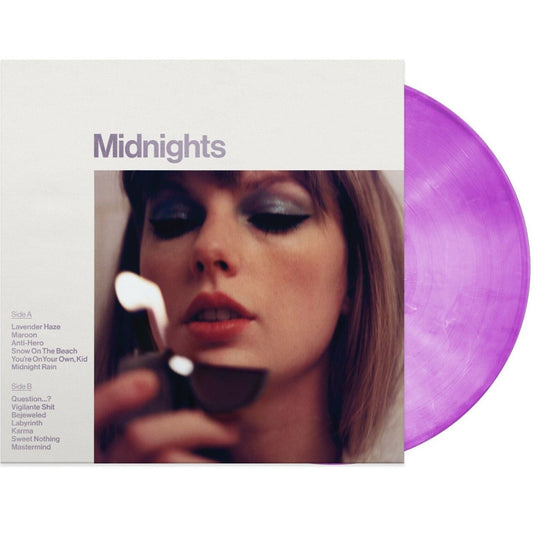 Taylor Swift - Midnights (Indie Exclusive, Lavender Marble Vinyl) (LP)
