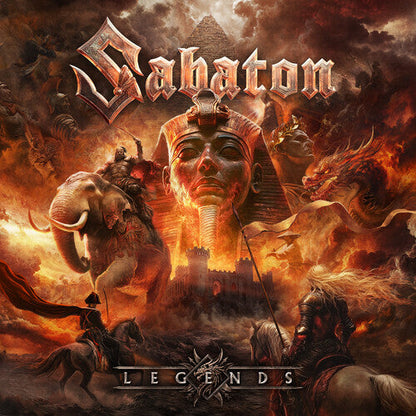 Sabaton - Legends (Templars Edition) (Indie Exclusive, 180 Gram White Marble Colored Vinyl, Poster)