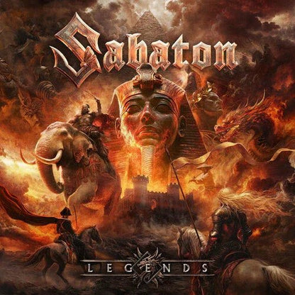 Sabaton - Legends (Templars Edition) (Indie Exclusive, 180 Gram White Marble Vinyl, Poster) (LP) - Joco Records