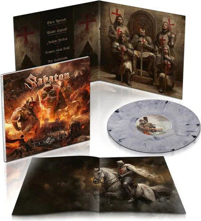 Sabaton - Legends (Templars Edition) (Indie Exclusive, 180 Gram White Marble Vinyl, Poster) (LP) - Joco Records