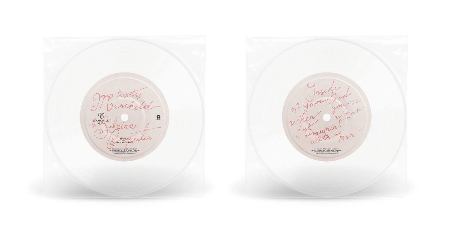 Sabrina Carpenter - Manchild (Clear 7" Single)