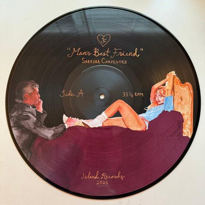 Sabrina Carpenter - Man's Best Friend: Special Edition (Limited Edition, Picture Disc Vinyl) (Import) - Joco Records