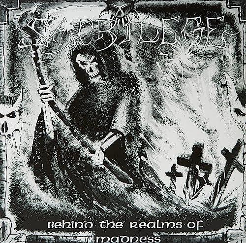 Sacrilege - Behind The Realms Of Madness (Clear W/ Black Splatter Vinyl 2 LP) (LP) - Joco Records