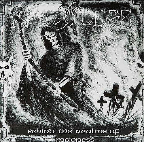 Sacrilege - Behind The Realms Of Madness (Clear W/ Black Splatter Vinyl 2 LP)