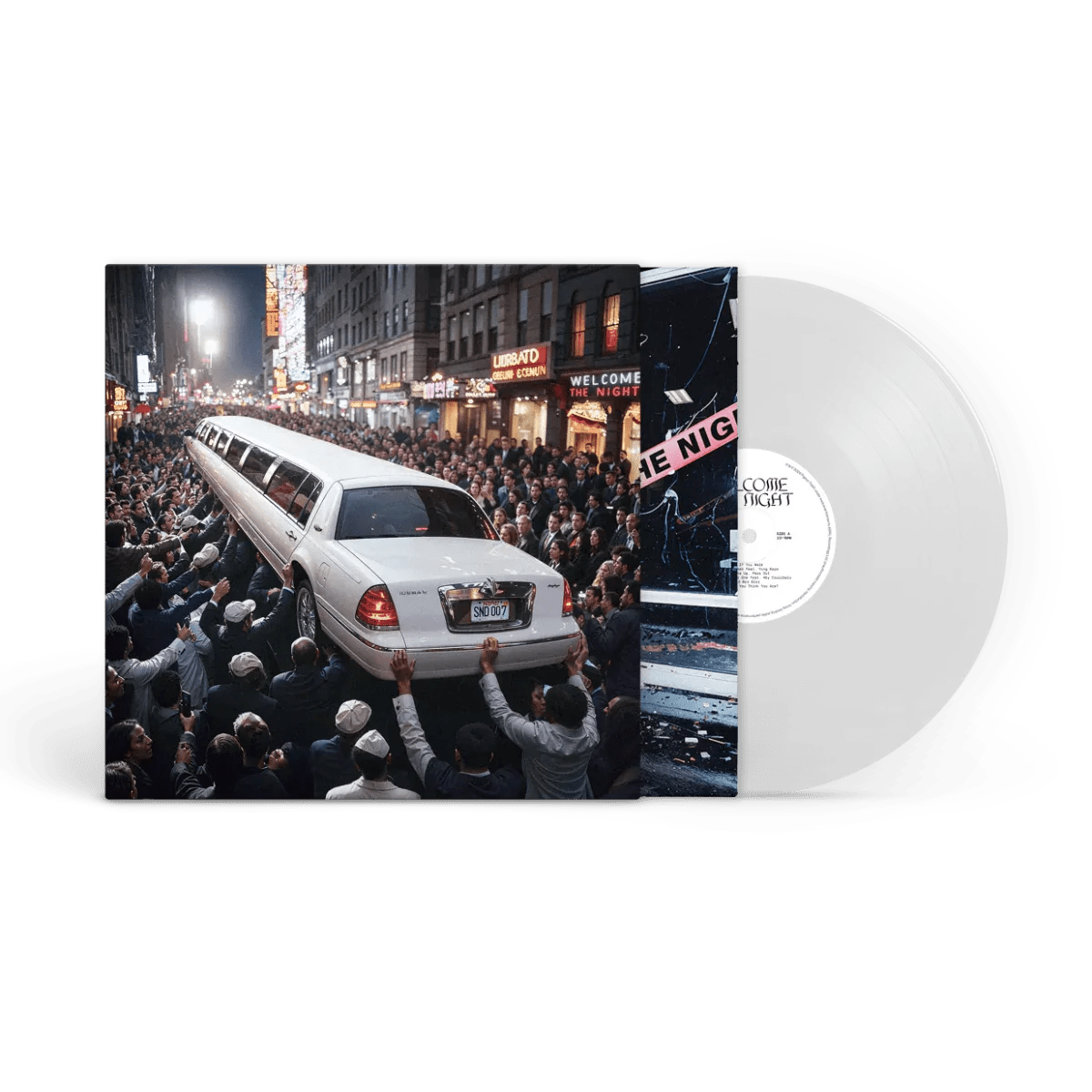 Sad Night Dynamite - Welcome The Night (Indie Exclusive, Clear Vinyl) (LP) - Joco Records