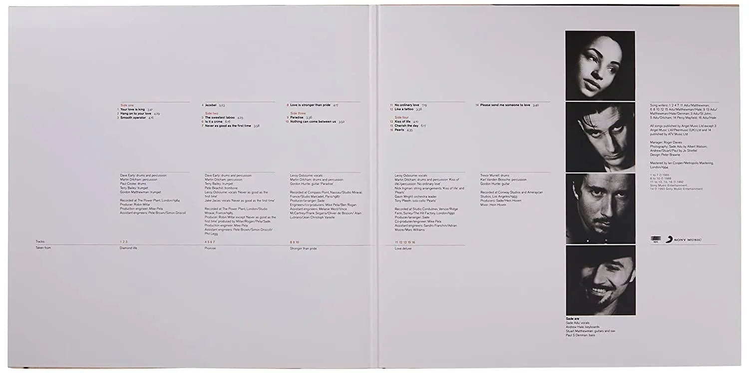 Sade - The Best Of Sade (Limited Import, 180 Gram) (2 LP) - Joco Records