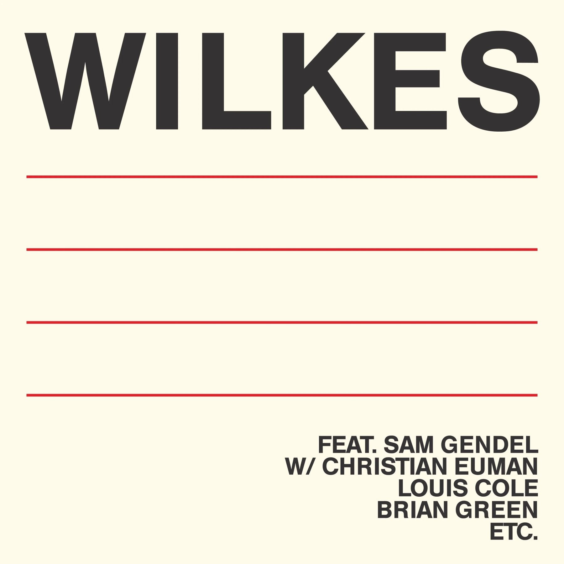 Sam Wilkes - Wilkes (LP) - Joco Records