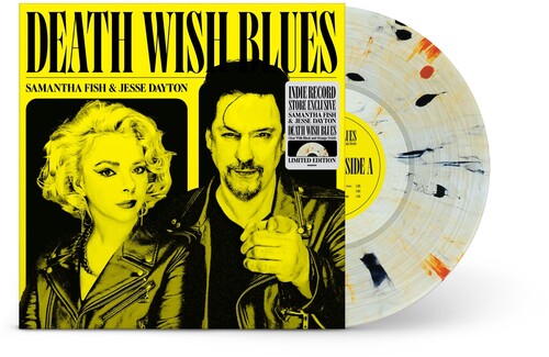 Samantha Fish - Death Wish Blues (Indie Exclusive, Clear, Black & Orange Vinyl) (LP) - Joco Records