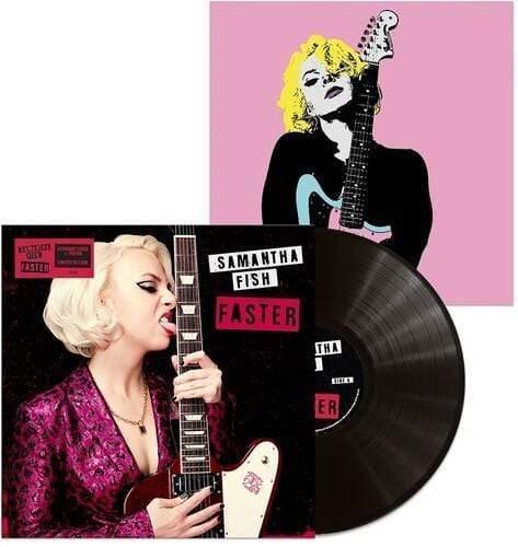 Samantha Fish - Faster (Indie Exclusive, Limited Edition, Poster, Alternate Cover) (LP) - Joco Records