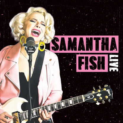 Samantha Fish - Live (Color Vinyl, Pink & White Splatter) - Joco Records