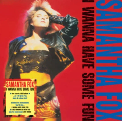 Samantha Fox - I Wanna Have Some Fun (Limited Edition Import, Red, Black & Yellow Splatter Vinyl) (LP) - Joco Records