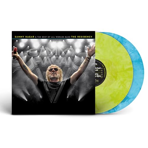 Sammy Hagar - Sammy Hagar & The Best Of All Worlds Band - The Residency (Amplified Lime/Reverb Blue 2 LP)