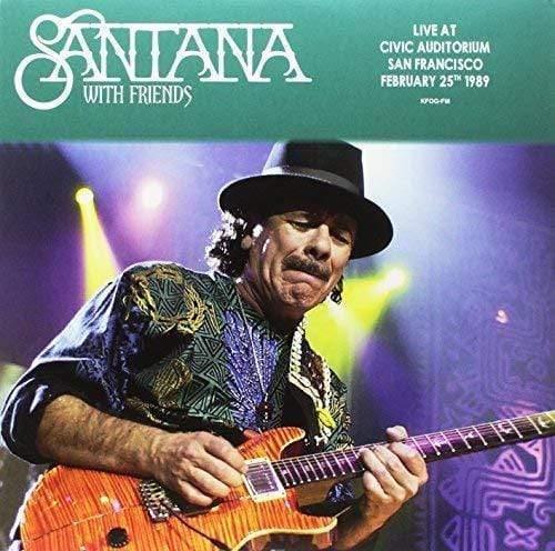 Santana - Live At Civic Auditorium In San Francisco February 25 1989 (LP) - Joco Records