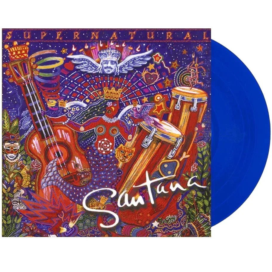 Santana - Supernatural (Limited Edition Import, Gatefold, Blue Vinyl) (2 LP) - Joco Records