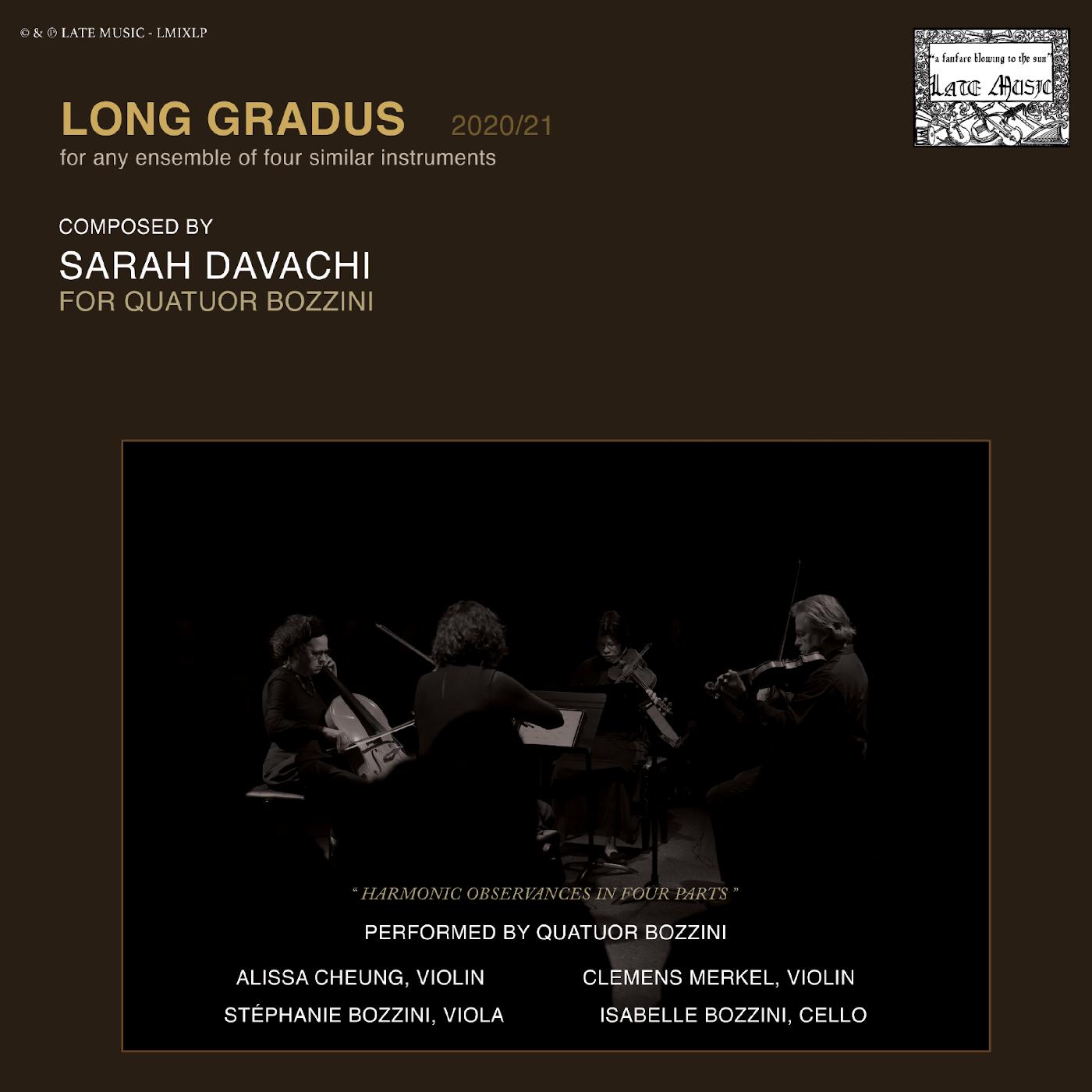 Sarah Davachi - Long Gradus