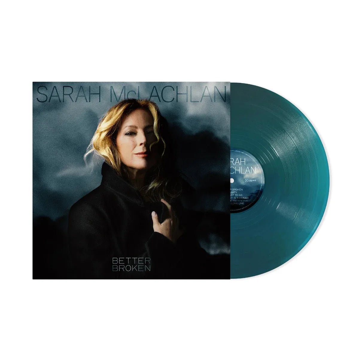 Sarah McLachlan - Better Broken (Indie Exclusive) (Translucent Sea Blue Vinyl) - Joco Records