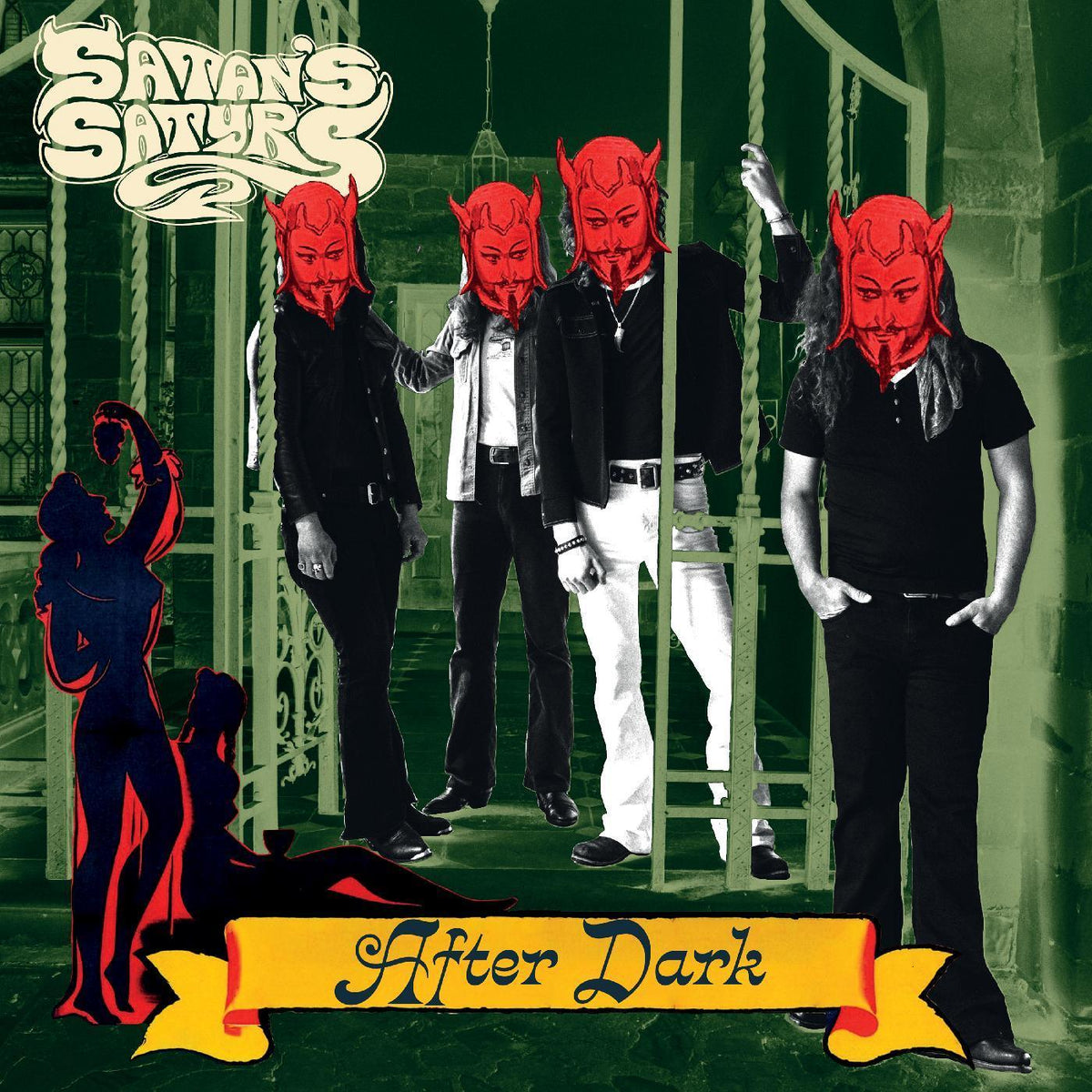 Satan's Satyrs - After Dark (Limited Edition, Evergreen Vinyl) (LP) - Joco Records