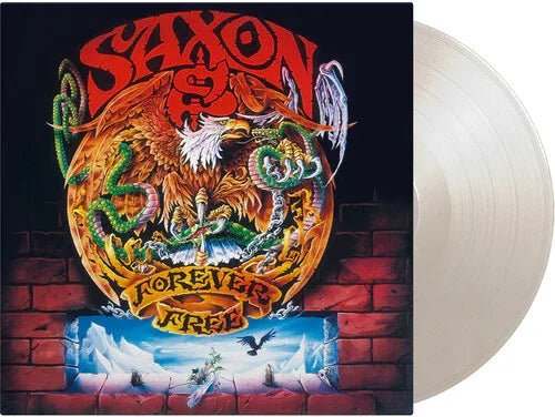 Saxon - Forever Free (Limited Edition Import, 180 Gram, White Vinyl) (LP) - Joco Records