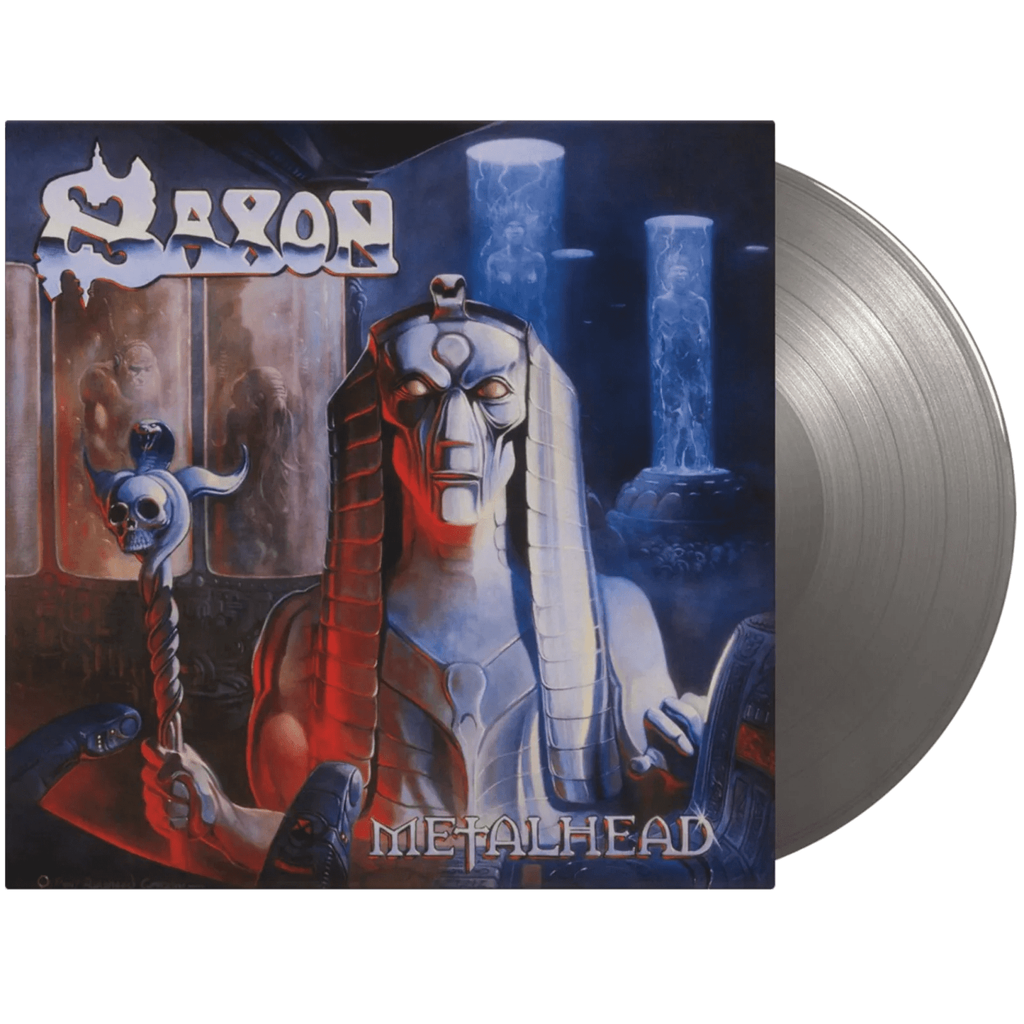 Saxon - Metalhead (Limited Edition Import, 180 Gram, Silver Vinyl) (LP) - Joco Records