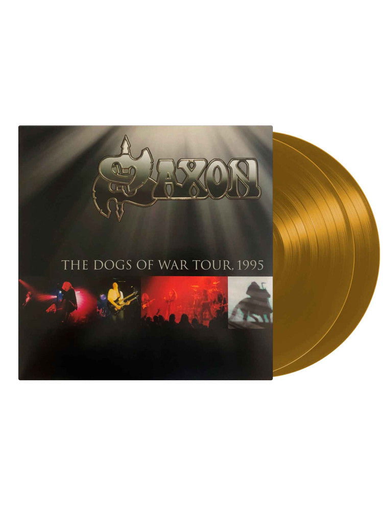 Saxon - The Dogs of War Tour, 1995 (Limited Edition, 180 Gram Gold Vinyl) (2 LP) - Joco Records