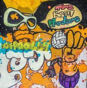 Schoolly D - The Real Hardcore Feat Ice-T Intro By Chuck D Scratches By Code Money + Sid Wilson (12-Inch Vinyl) - Joco Records