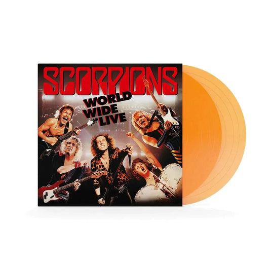 Scorpions - World Wide Live (180 Gram Vinyl, Orange Vinyl, Import) (2 LP) - Joco Records