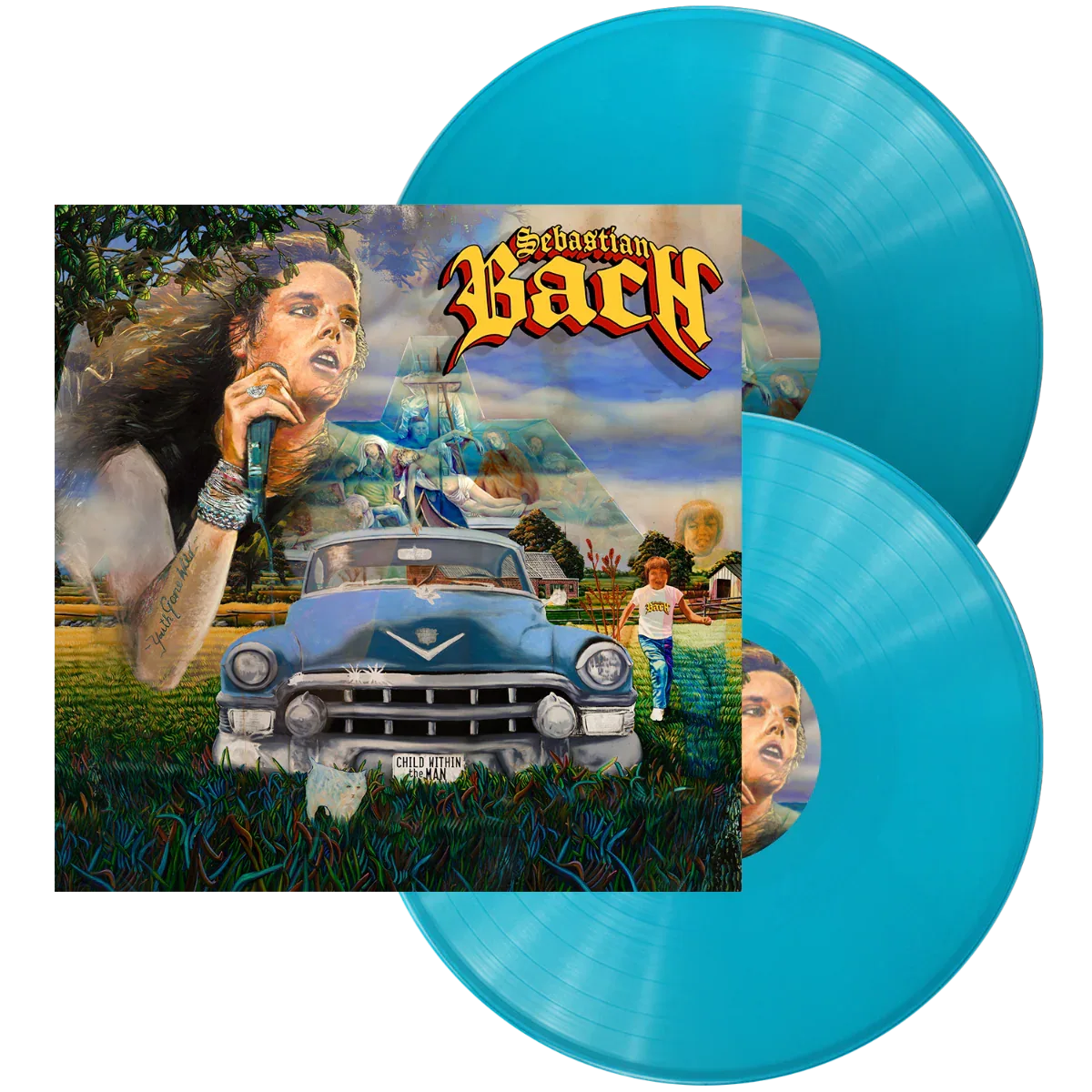 Sebastian Bach - Child Within The Man (Indie Exclusive, Blue Vinyl) (2 LP) - Joco Records