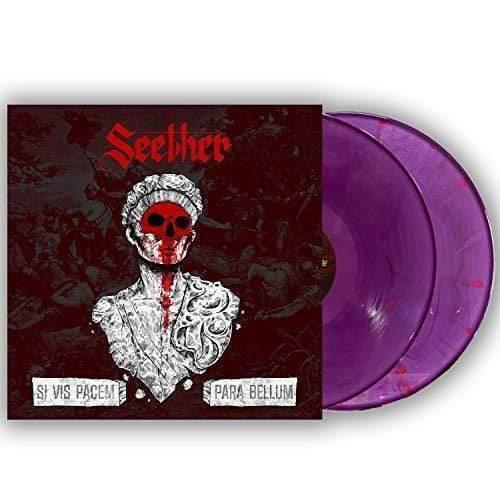 Seether - Si Vis Pacem Para Bellum (Pink With Red Splatter Vinyl) (2 LP) - Joco Records